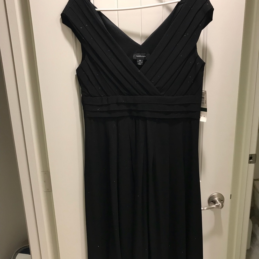 Black evening dress